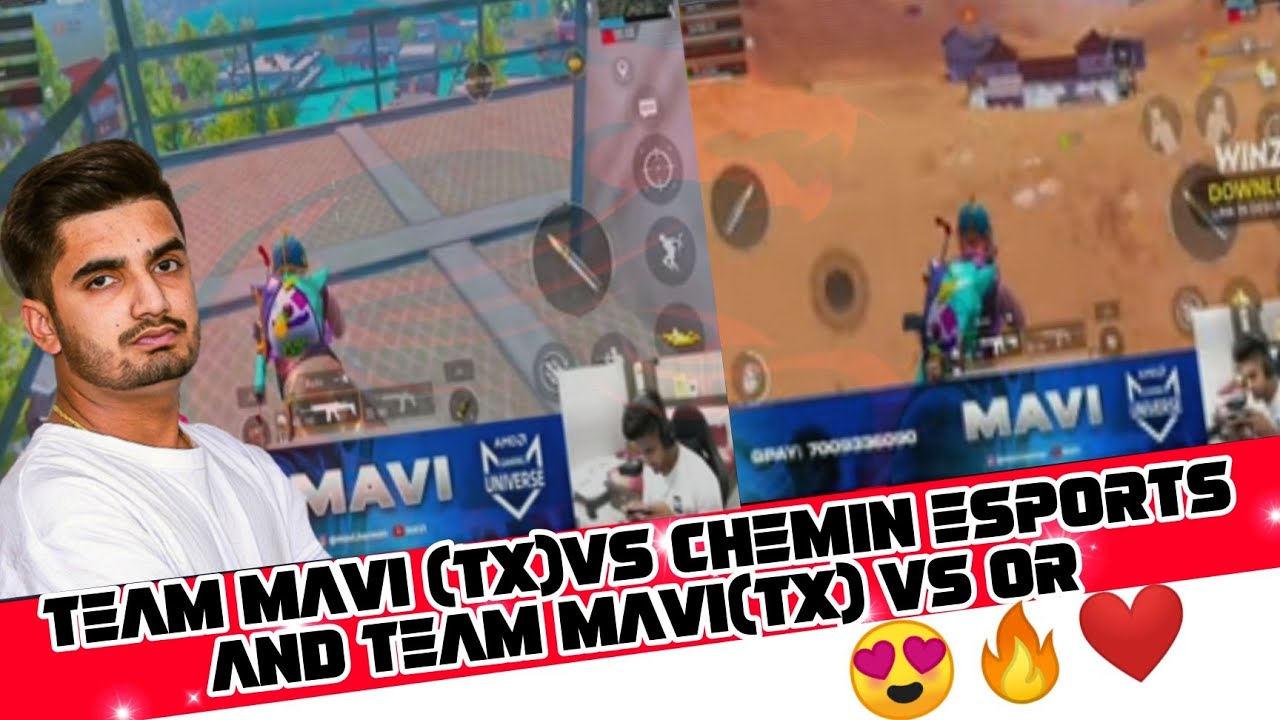 TEAM MAVI(TX) VS CHEMIN ESPORTS 🔥 AND TEAM MAVI (TX)VS OR IN WATER CITY ...