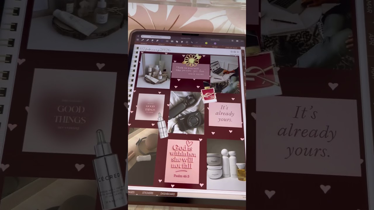 February iPad planner setup 💗 
