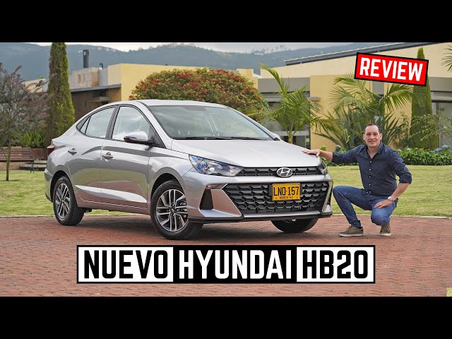 Nuevo Hyundai HB20 🔥 Ahora más moderno y seguro 🔥 Prueba - Reseña (4K)