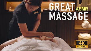 ASMR / 😪 The most relaxing full-body massage in the last 100 days 🎁Subscriber Event