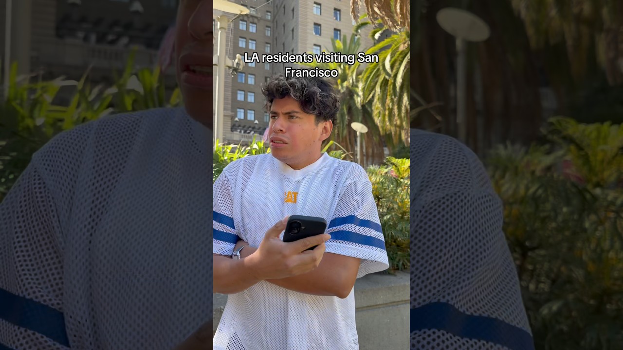 LA residents visiting San Francisco 😂 #comedy #viral #travel #cali