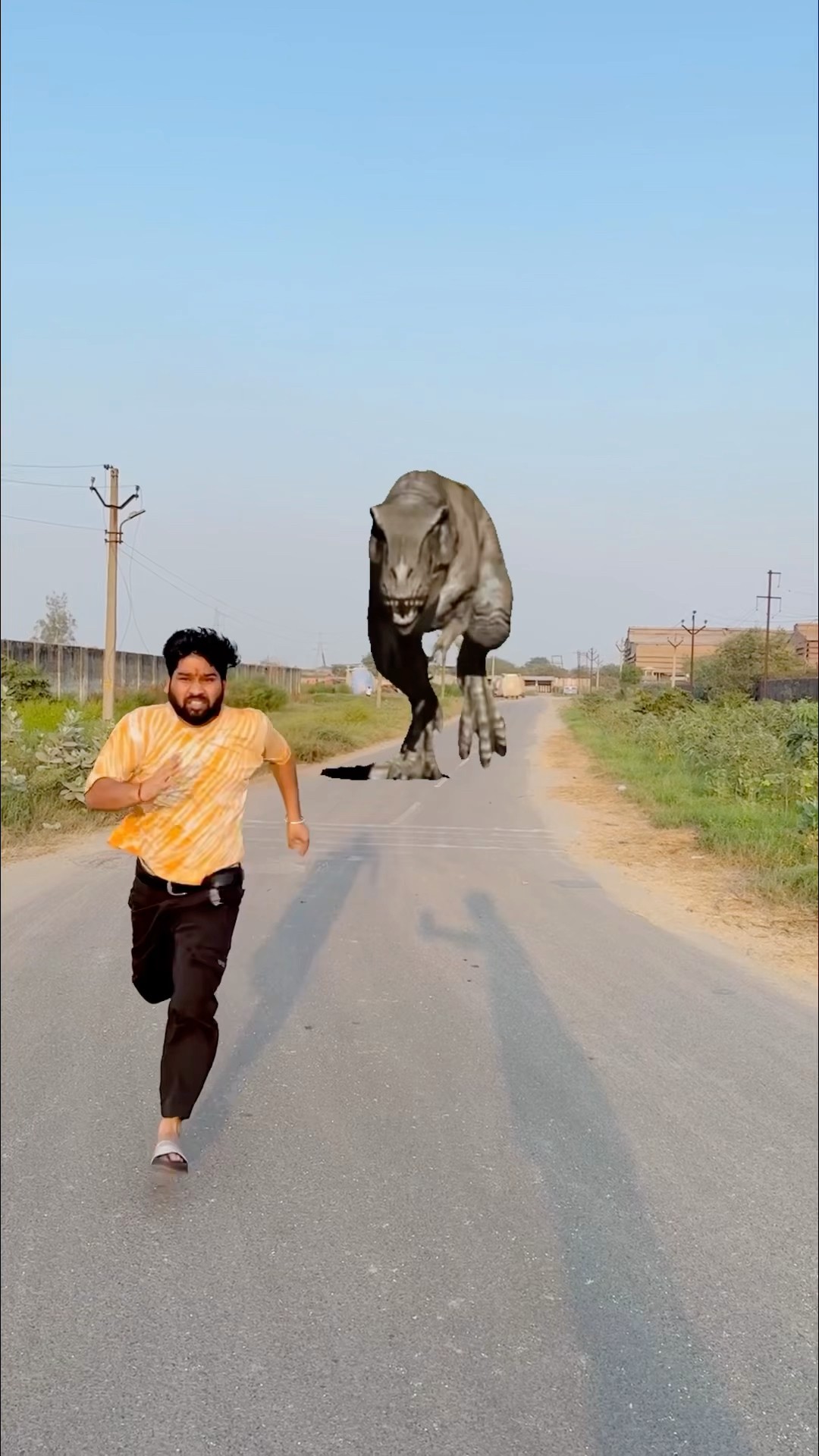 Dinosaur ne mujpar Attack kar diya ? #jurassicworld #comedy #youtubeshorts #shorts #shortsfeed
