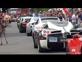 INSANE Supercar Parade // Newtown Car Show 2015