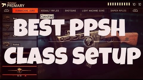 Best PPSH Class Setup (Black Ops 3)