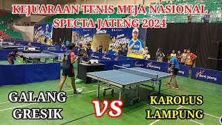 Galang Gresik vs karolus Lampung