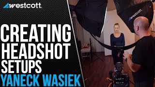 How to Create Headshot and Portrait Setups with Yaneck Wasiek