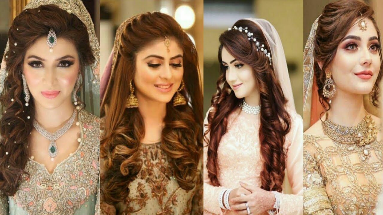 Latest Hairstyles for Engagement for Brides to Complement Your Lehenga Look