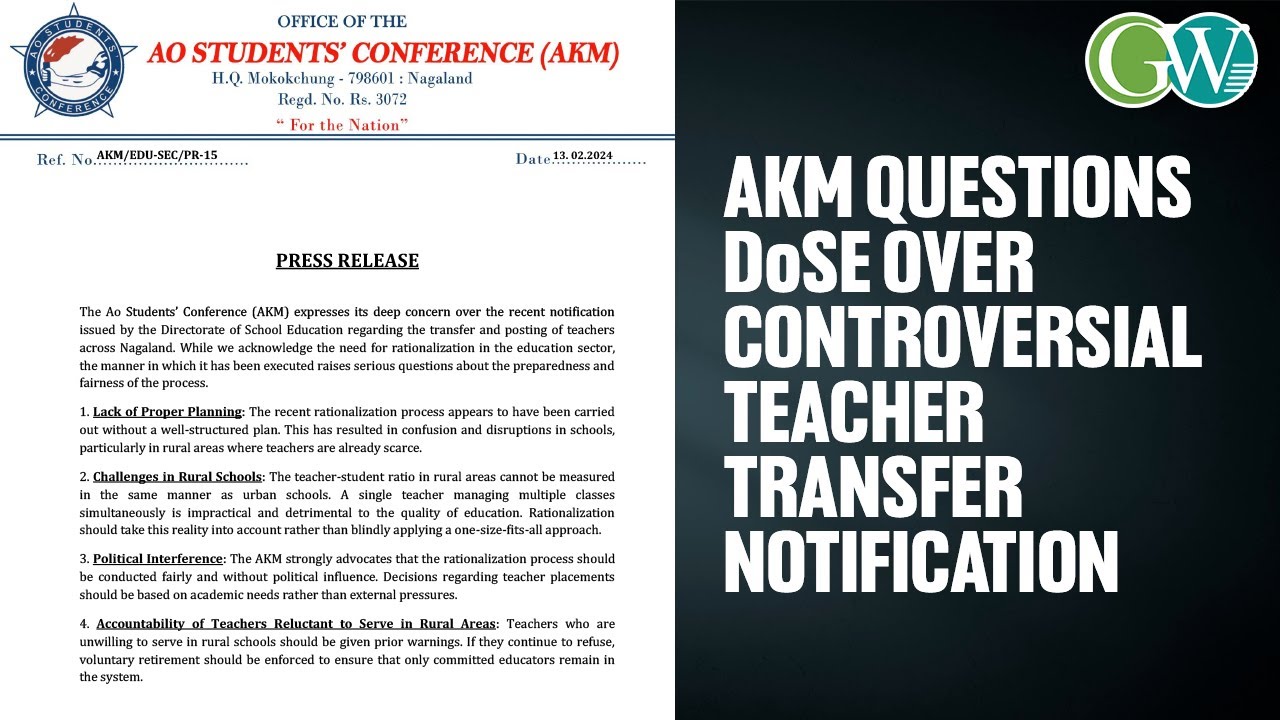 DoSE TURNED RATIONALIZATION PROCESS INTO MOCKERY, LACKING SERIOUSNESS & COMMITMENT: AKM