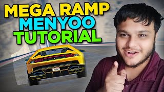 How To Make MEGA RAMP with MENYOO TRAINER - GTA 5 Tutorial