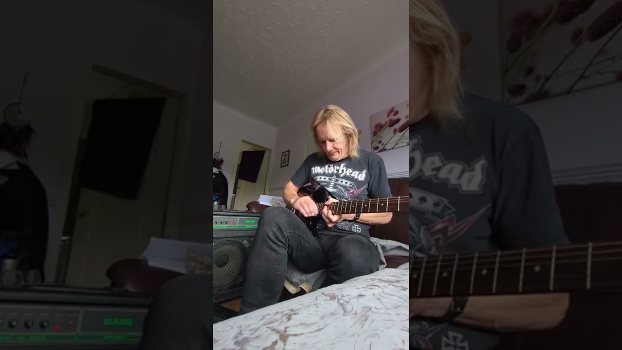 DIE YOU BASTARD!! (Motörhead cover) guitar part 