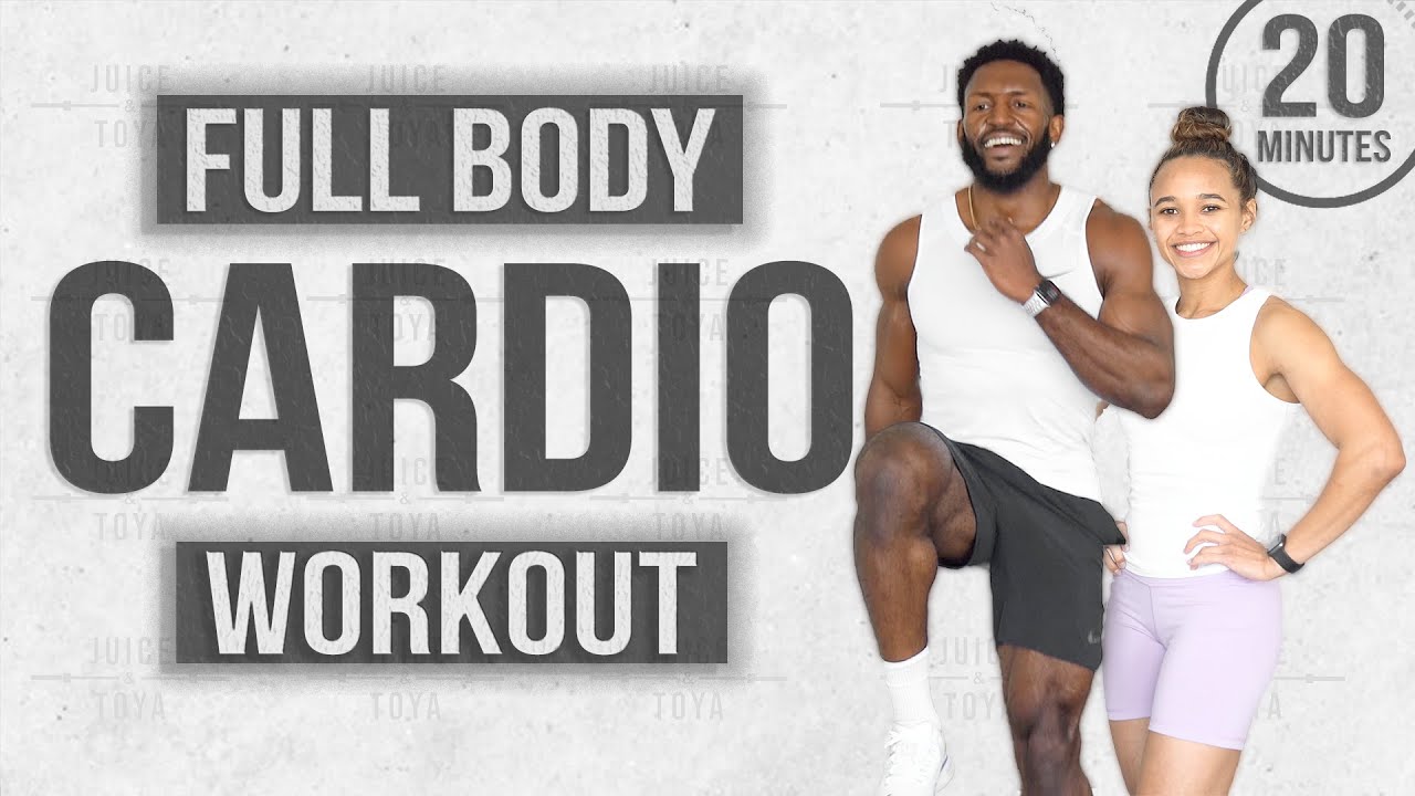 20 Minute Full Body Cardio Workout (High Intensity With