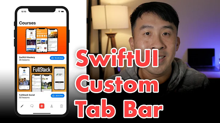 SwiftUI How to create Custom Tab View with Tab Bar
