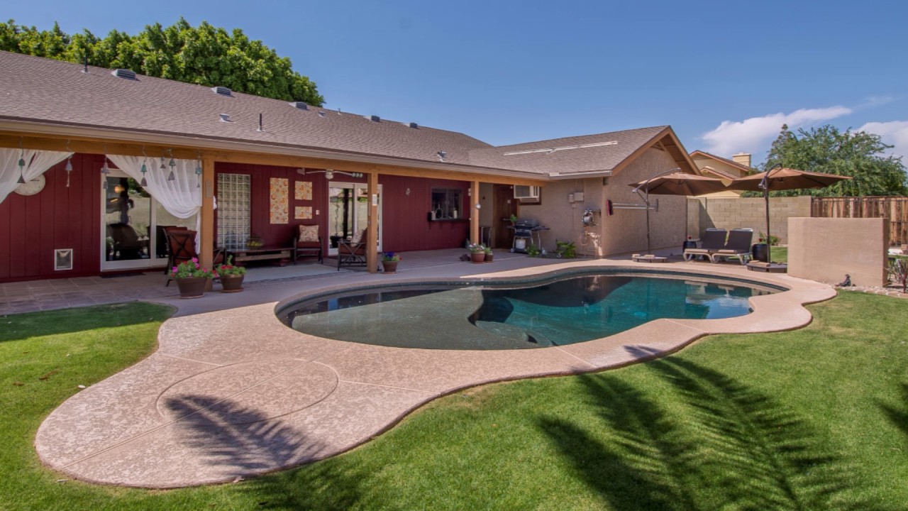 Mesa, AZ Home For Sale 4 Bed 2 Bath Remodel Ranch Home w/ Pebble Tec