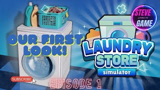 Laundry Store Simulator Episode 1 #laundrystoresimulator