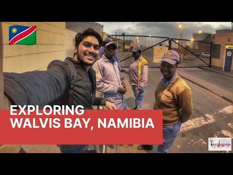 Walvis Bay , Namibia - Port to City - Travel Vlog