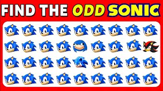 Find the ODD One Out - ⭐🟦Sonic Edition | Sonic the Hedgehog Quiz | FUN 2 QUIZ