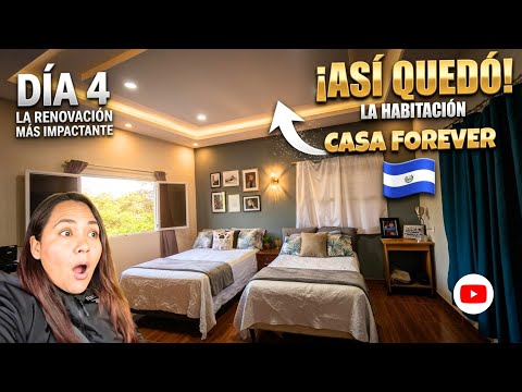 Dia 4 de la RENOVACION en casa Forever INCREIBLE CAMBIO en la habitacion