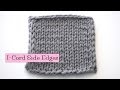 Knitting Help - i-Cord Side Edging