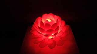 Amazing! Ide Kreatif Lampu Cantik dari Sendok Plastik | DIY Craft Ide Kreatif