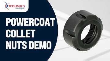 Coated vs UnCoated Collet Nuts[Demo]