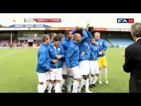 Official Under 17's Match Highlights - England 3 Portugal 1 - 29th August 2010