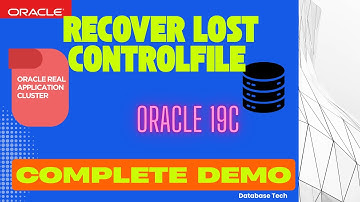 Restore & Recover Lost Control File using RMAN
