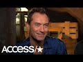 Jude Law Is 'Excited' To Explore Dumbledore's Romantic Past With Johnny Depp's Grindelwald | Access