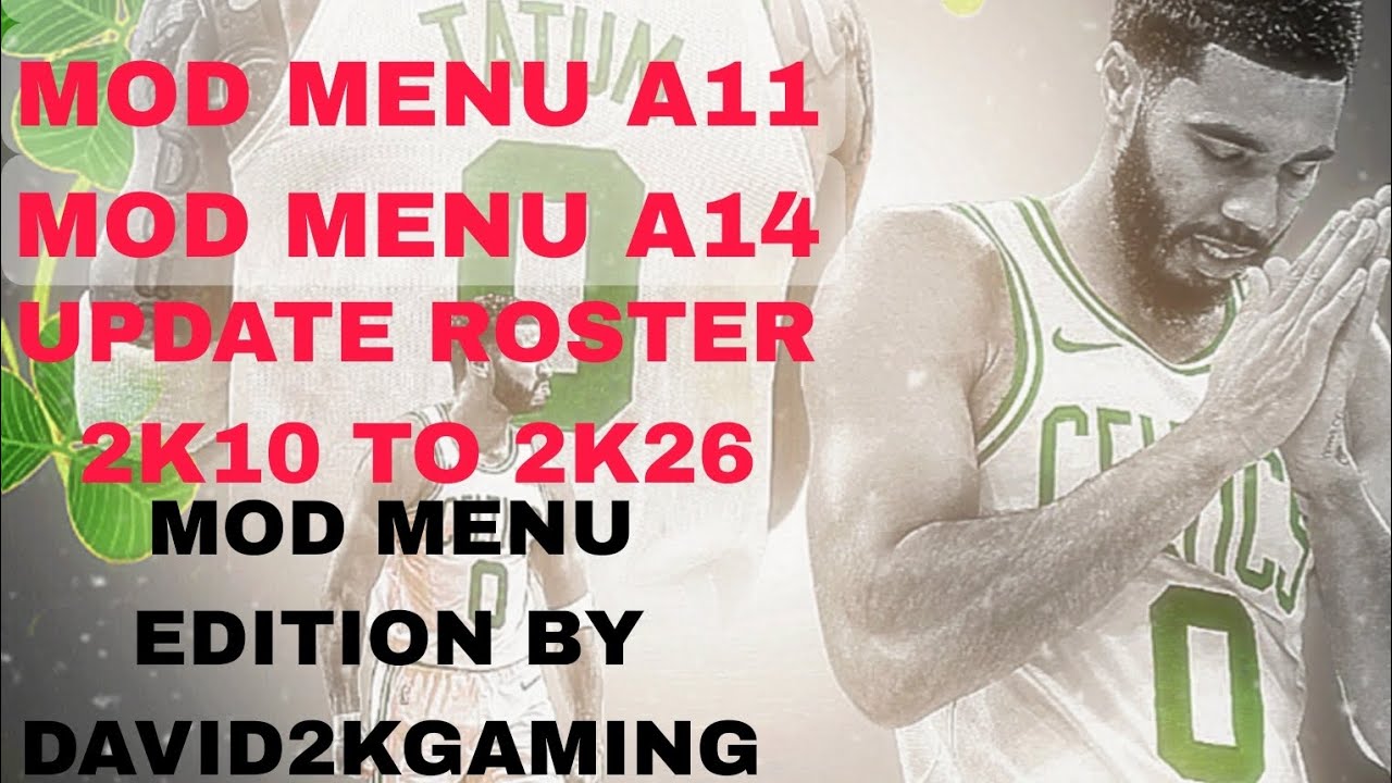 NBA2K20 TO 2K26 UPDATE MC AT ROSTER WITH DAVID MOD MENU FREE - YouTube