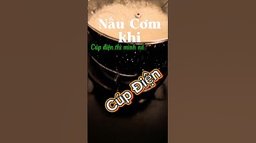 #shorts Vào bếp #5 Nấu cơm khi cúp điện thì sẽ Ra Sao ? #food #hvtqofficial
