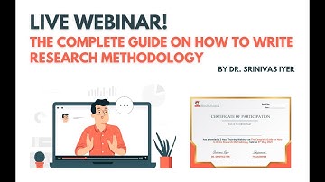 Webinar on The Complete Guide to Research Methodology