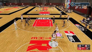 My first and only triple double in The Rec - NBA 2K22