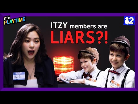 ITZY gets interrogated by kids I IT'z PLAYTIME EP.1