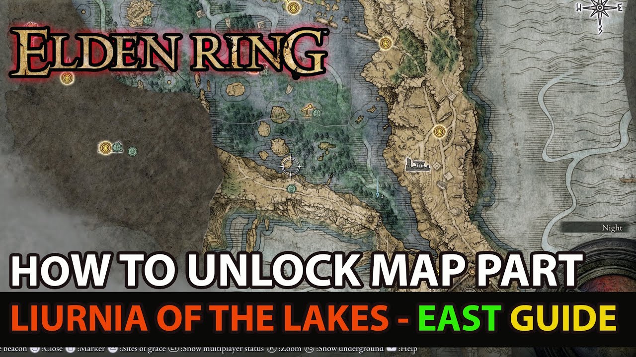 Elden Ring How To Unlock Map (Liurnia East) Map Fragment Location