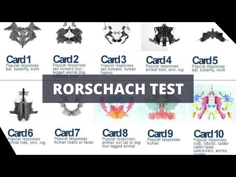  CA0370 Rorschach Psychological Test Leather Smart