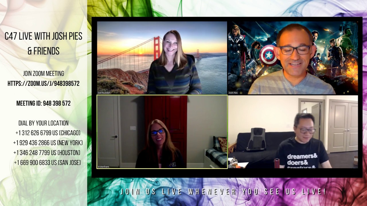 Live with LIFT - Party Style!  Learn with Lift Leadership & C47 Films, late night east coast.