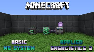 Basic ME System 📀 Items einfach einlagern 📀 Minecraft Applied Energistics Tutorial 📀 Deutsch