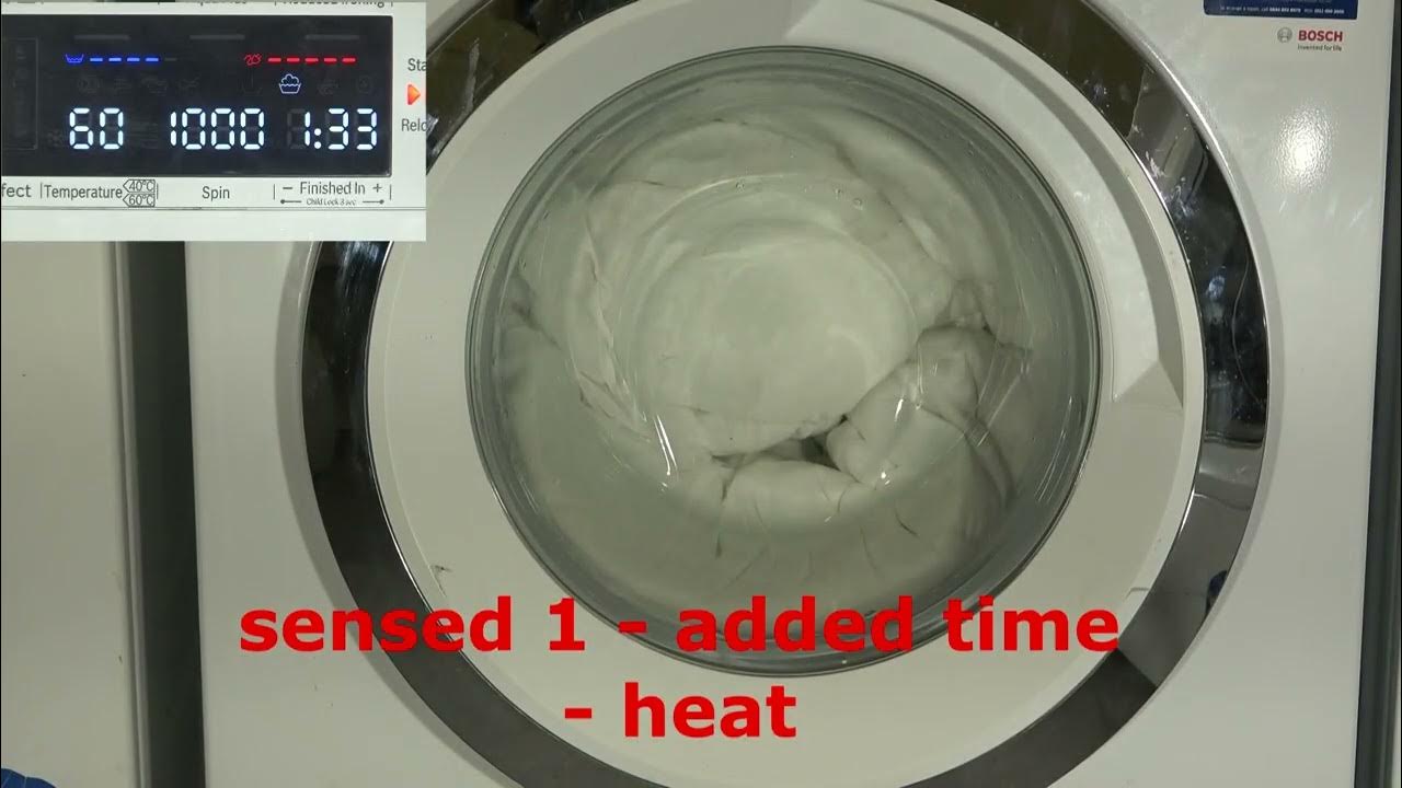 (King size) Duvet 60'c Bosch Serie 8 9kg WAW325H0GB YouTube
