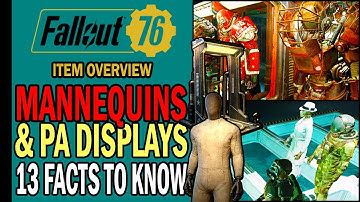 Mannequins & Power Armor Displays: 13 Facts to Know! (Update 26) | Feature Overview | Fallout 76