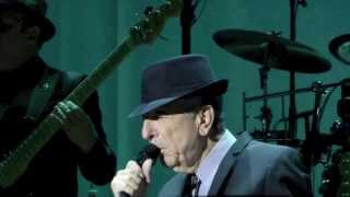 Video thumbnail of "Leonard Cohen , Bird on the Wire, London, 15-09-2013"