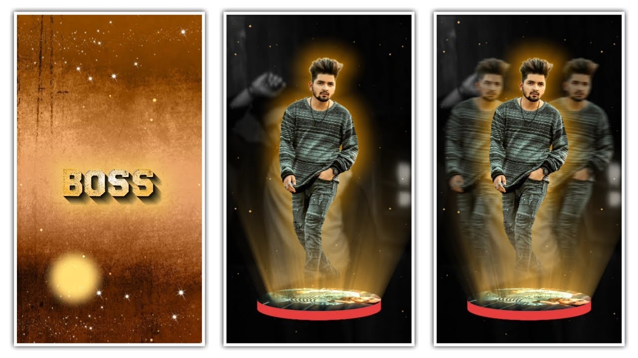 3D Hologram Attitude Status Video Editing | Attitude Status Editing | Alight Motion Video Editing