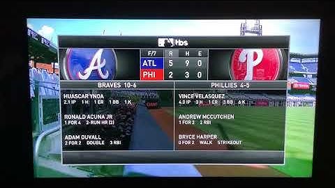 MLB on Nene Network/TBS Outro: Atlanta Braves at Philadelphia Phillies