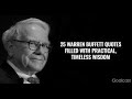 Warren Buffett’s Best Advice ever