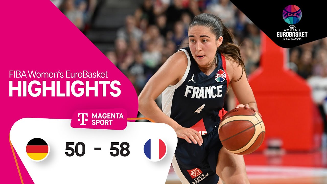 Deutschland - Frankreich Highlights FIBA Womens EuroBasket 2023