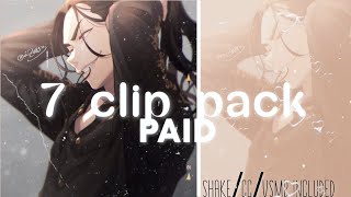 AE like 7 paid clip pack shake, coloring, vsmb included || videostar