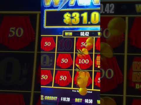 Same day, next machine over. $700.00 hit! # #casino #calislots #777 #aguacaliente #win