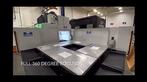 Automatic Rotary 4-Pallet Changer