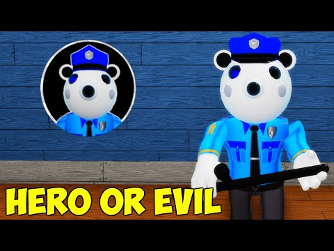 How To Get Hero Or Evil Badge In Roblox Piggy Rp Infection Youtube
