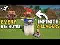 EASIEST Villager Breeder in Minecraft | INFINITE Villagers in Minecraft 1.21 Java Edition