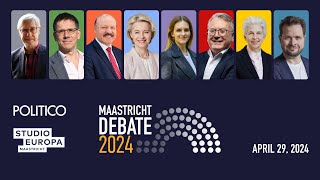 Maastricht Debate 2024 | POLITICO \& Studio Europa Maastricht