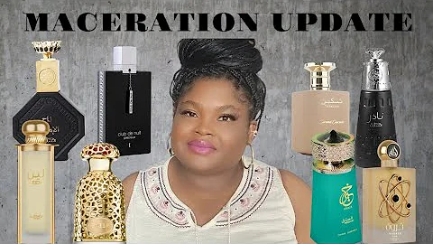 FRAGRANCES MACERATION UPDATE | MIDDLE EASTERN PERFUME